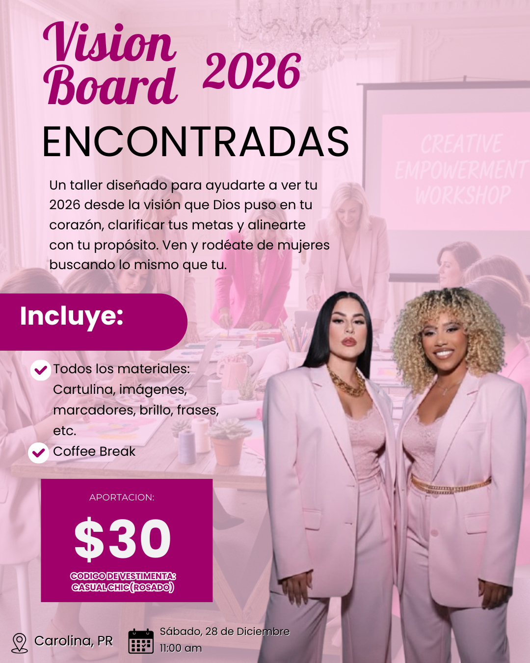 Vision Board 2026 || Encontradas