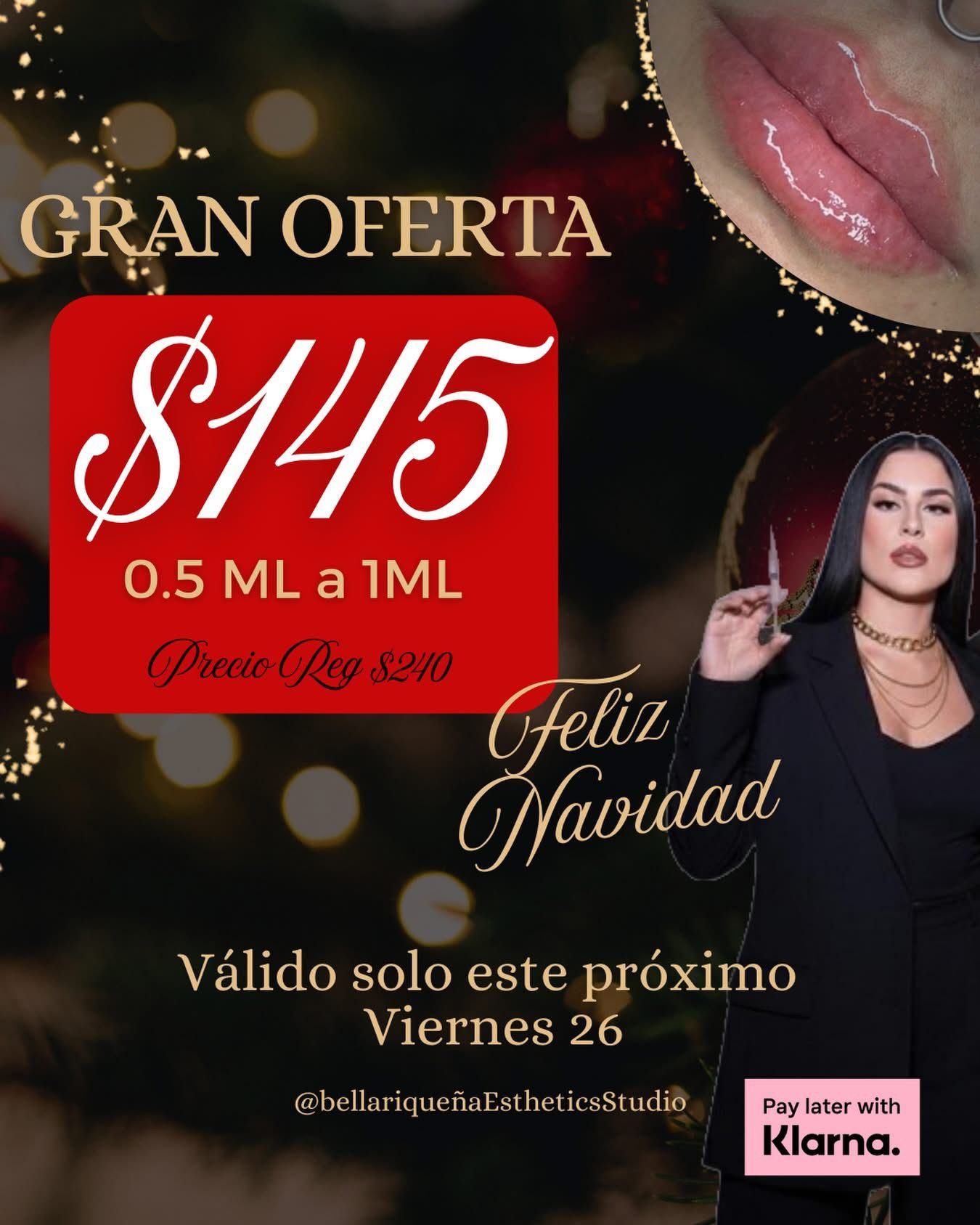 Oferta Navideña || Labios
