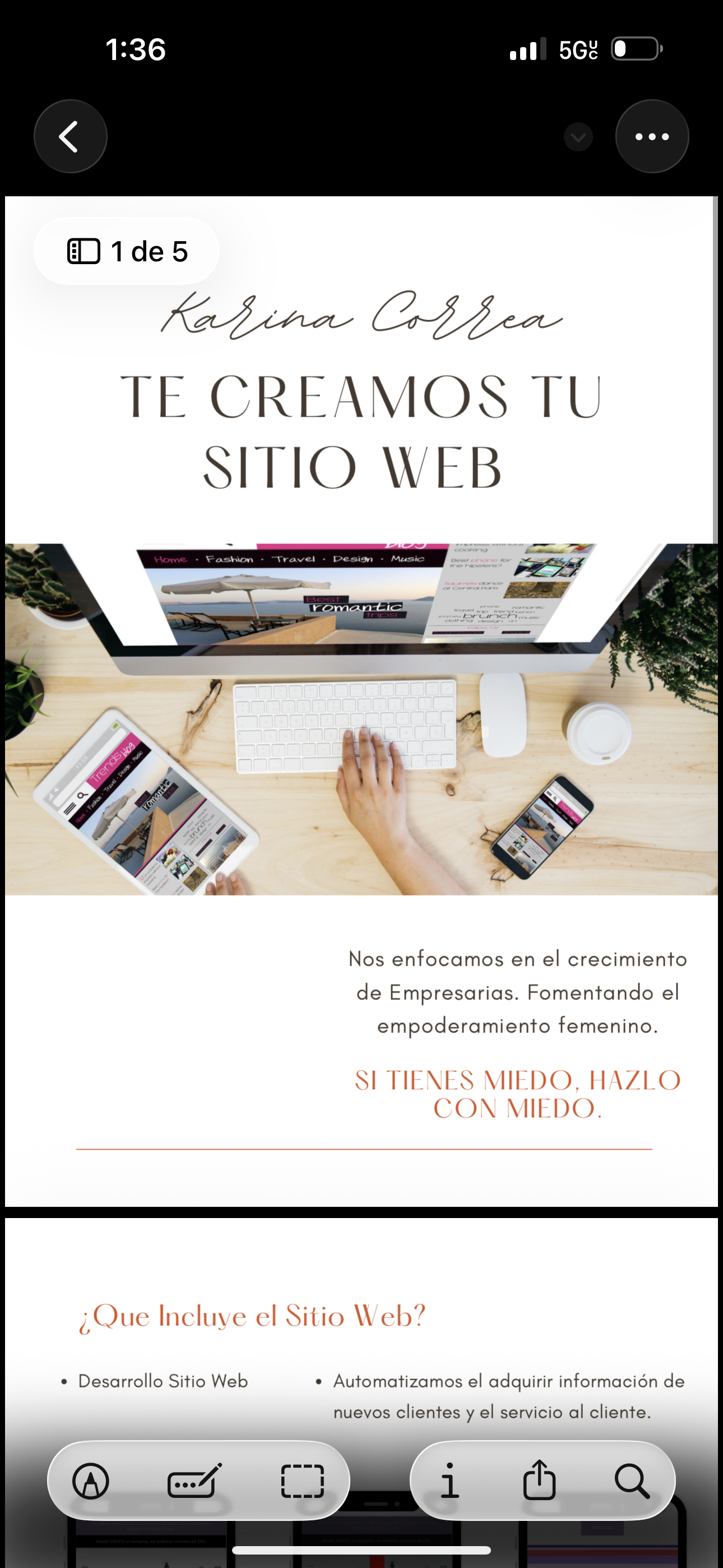 Depósito Página Web